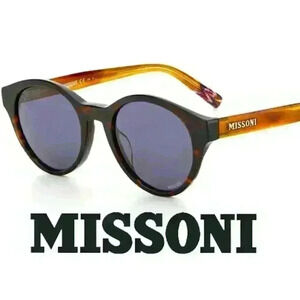 NWT MISSONI 49mm Round Sunglasses w/ Contrast Colors